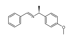 (S)-N-(1-(4-methoxyphenyl)ethyl)-1-phenylmethanimine Structure