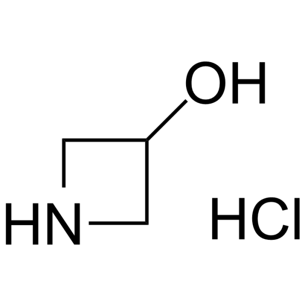 Azetidin-3-ol hydrochloride Structure