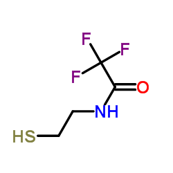 Acetamide, 2,2,2-trifluoro-N-(2-Mercaptoethyl)- Structure