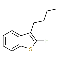 3-BUTYL-2-FLUOROBENZO[B]THIOPHENE Structure