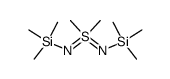 S,S-dimethyl-N,N'-bis(trimethylsilyl)sulphuric-imide Structure