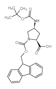 Boc-(2S,4S)-4-氨基-1-Fmoc-吡咯烷-2-羧酸图片