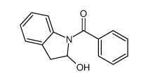 1-Benzoyl-2-indolinol Structure