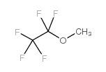 1,1,1,2,2-pentafluoro-2-methoxyethane结构式