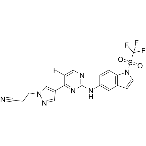 JAK2/TYK2-IN-1 Structure