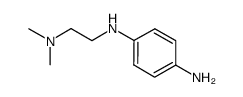 1-N-[2-(dimethylamino)ethyl]benzene-1,4-diamine结构式