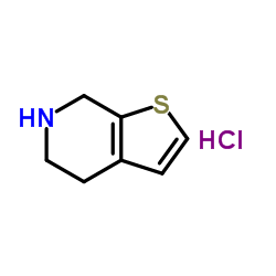 4,5,6,7-tetrahydro-thieno[2,3-c]pyridine hydrochloride Structure