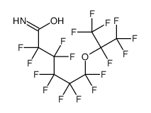 6-(HEPTAFLUOROISOPROPOXY)DECAFLUOROHEXANOAMIDE Structure