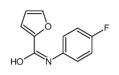 N-(4-Fluorophenyl)-2-furamide结构式