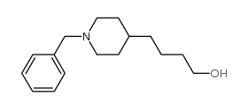 4-(1-Benzylpiperidin-4-yl)butan-1-ol structure