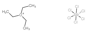 TRIETHYLOXONIUM HEXACHLOROANTIMONATE structure