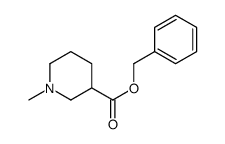 benzyl 1-methylpiperidine-3-carboxylate Structure