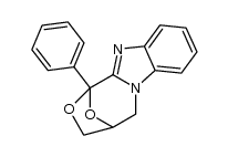 4,5-dihydro-1-phenyl-1,4-epoxy-1H,3H [1,4] oxazepino [4,3-a] benzimidazole结构式