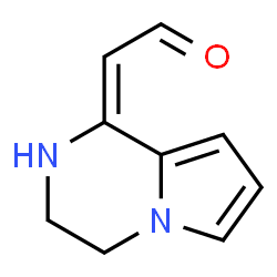 Acetaldehyde, (3,4-dihydropyrrolo[1,2-a]pyrazin-1(2H)-ylidene)- (9CI) picture