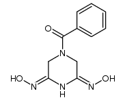 [3,5-Di(hydroxyimino)piperazino]phenyl ketone Structure