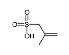 2-methylprop-2-ene-1-sulfonic acid Structure