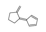 5-(2-methylidenecyclopentylidene)cyclopenta-1,3-diene结构式