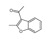 1-(2-methyl-1-benzofuran-3-yl)ethanone结构式