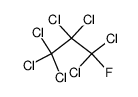 1,1,1,2,2,3,3-heptachloro-3-fluoro-propane结构式