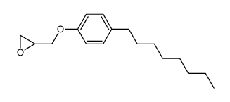 [(p-octylphenoxy)methyl]oxirane Structure