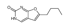 6-butyl-1H-furo[2,3-d]pyrimidin-2-one结构式