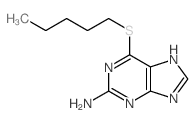 Purine, 2-amino-6- (pentylthio)- picture