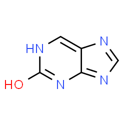 9H-Purin-2-ol (9CI)结构式