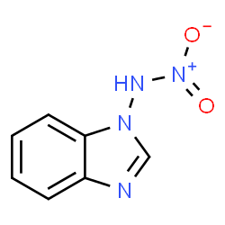 1H-Benzimidazol-1-amine,N-nitro-(9CI) structure