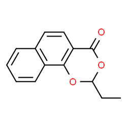 4H-Naphtho[1,2-d]-1,3-dioxin-4-one,2-ethyl-(9CI) picture