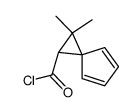 Spiro[2.4]hepta-4,6-diene-1-carbonyl chloride, 2,2-dimethyl- (9CI) picture