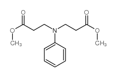 Methyl 3-[(3-methoxy-3-oxopropyl)phenylamino]propanoate Structure