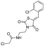 2-CHLORO-N-[2-[5-(2-CHLORO-BENZYLIDENE)-2,4-DIOXO-THIAZOLIDIN-3-YL]-ETHYL]-ACETAMIDE图片