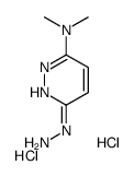 6-hydrazinyl-N,N-dimethylpyridazin-3-amine,dihydrochloride Structure