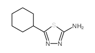 5-cyclohexyl-1,3,4-thiadiazol-2-amine Structure