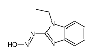 1H-Benzimidazol-2-amine,1-ethyl-N-nitroso-(9CI) structure