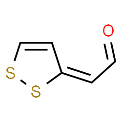 (3H-1,2-Dithiol-3-ylidene)acetaldehyde结构式