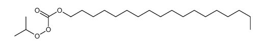 OO-isopropyl O-octadecyl peroxycarbonate结构式