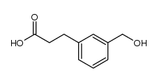 m-(Hydroxymethyl)-phenylpropionate结构式