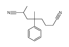 2,4-dimethyl-4-phenyloctanedinitrile Structure