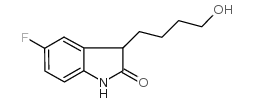 5-氟-3-(4-羟基丁基)-1,3-二氢吲哚-2-酮图片