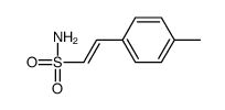 2-(4-methylphenyl)ethenesulfonamide Structure