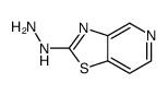 [1,3]thiazolo[4,5-c]pyridin-2-ylhydrazine Structure