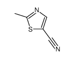 2-Methylthiazole-5-carbonitrile structure