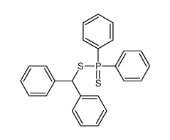 benzhydrylsulfanyl-diphenyl-sulfanylidene-λ5-phosphane Structure