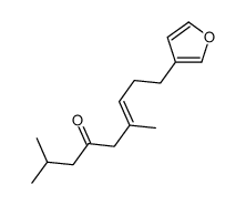 9-(furan-3-yl)-2,6-dimethylnon-6-en-4-one Structure