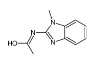 Acetamide, N-(1-methyl-1H-benzimidazol-2-yl)- (9CI) Structure