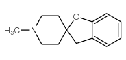 3H-螺[1-苯并呋喃-2,4'-(1-甲基哌啶)]结构式