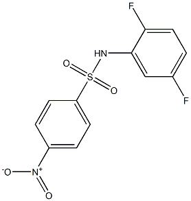 N-(2,5-二氟苯)-4-硝基苯磺酰胺图片