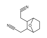 2-[3-(cyanomethyl)-7-oxabicyclo[2.2.1]heptan-2-yl]acetonitrile Structure