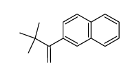 2-(3,3-dimethylbut-1-en-2-yl)naphthalene Structure